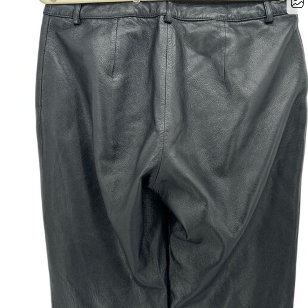 Vintage 111 State Genuine Leather Women's Pants Straight Leg